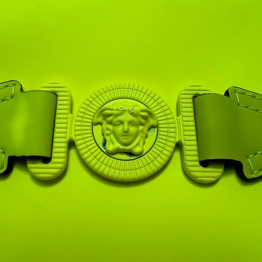 Versace Medusa Leather Clutch Bag