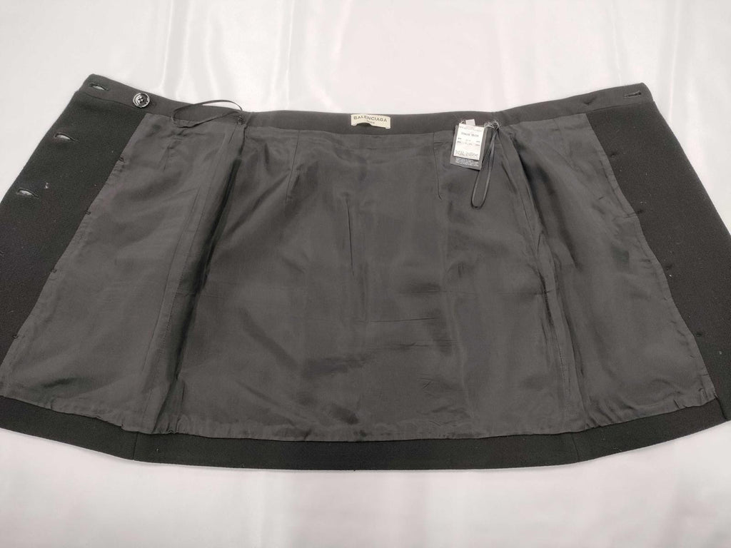 Balenciaga Paris Black Skirt