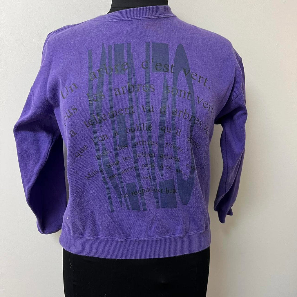 Kenzo Vintage Purple Sweatshirt