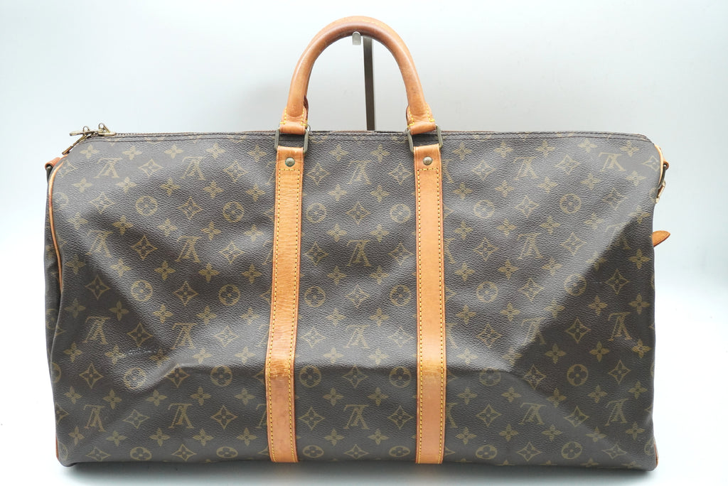 Louis Vuitton Keepall 55 Monogram Canvas Brown