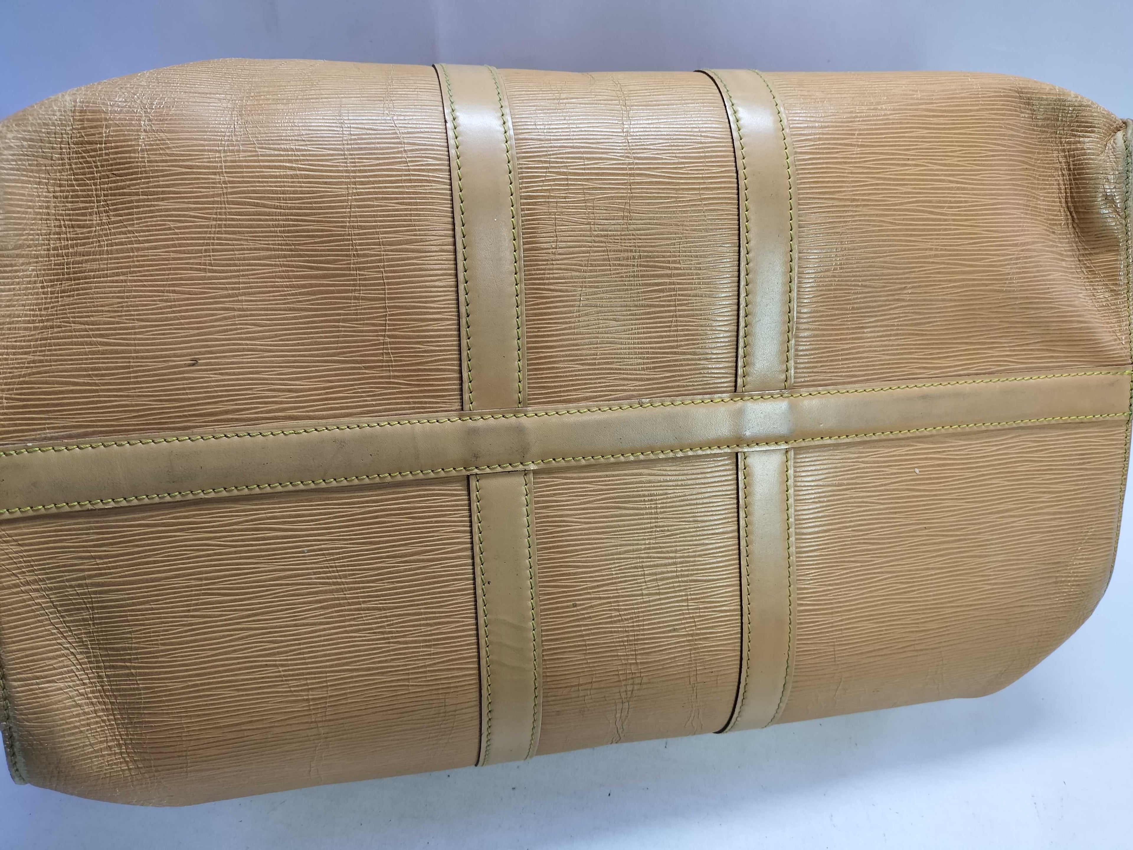 Louis Vuitton Epi Keepall 45 Duffel Bag