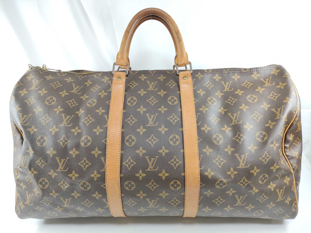 Louis Vuitton Keepall 55 Monogram Duffel Bag (M41424)