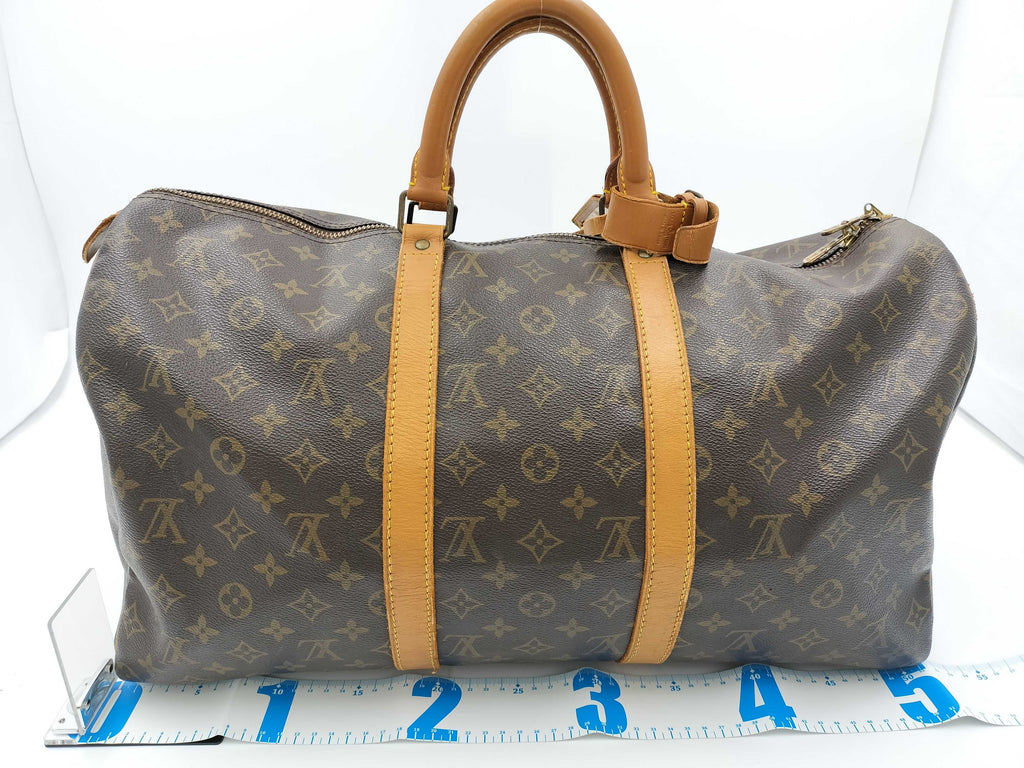 Louis Vuitton Monogram Keepall 55 Duffel Bag