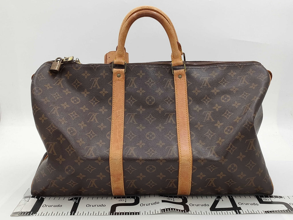 Louis Vuitton Keepall 50 Monogram Canvas Brown