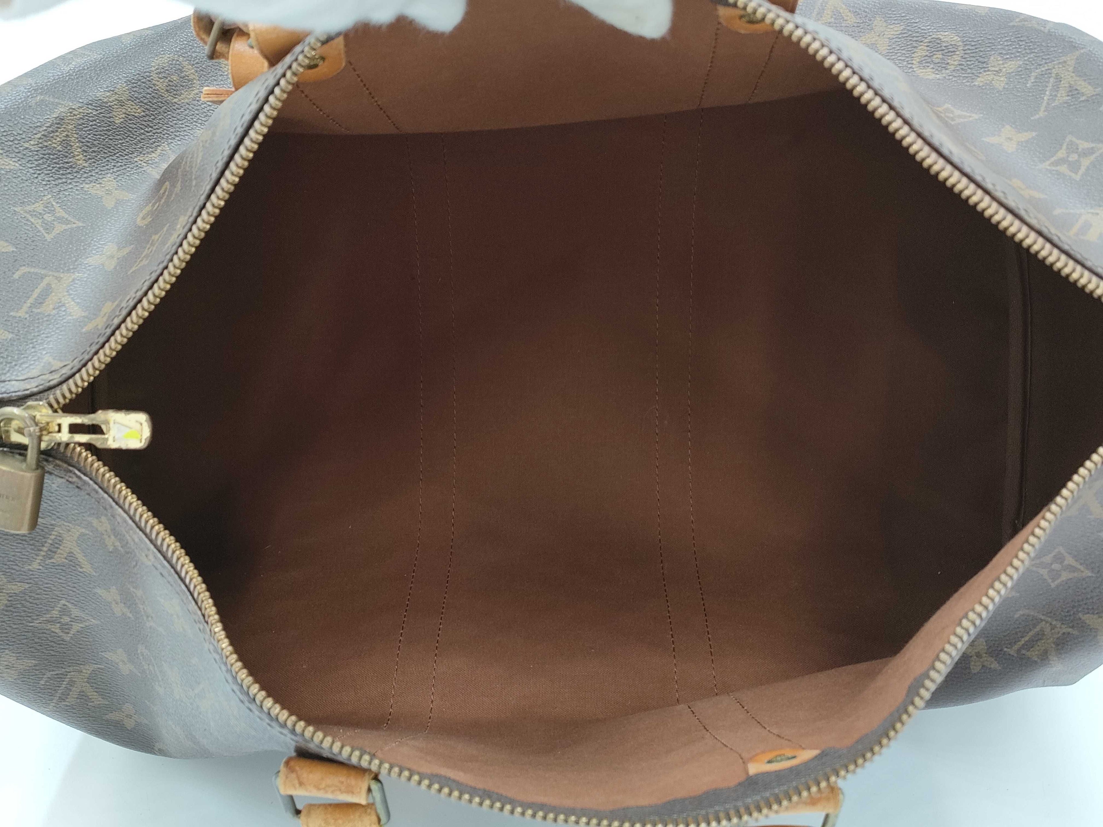 Louis Vuitton Keepall 50 Monogram Canvas Brown