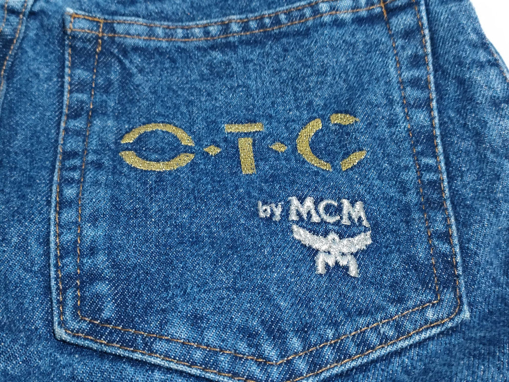 MCM Logo Denim Jeans - Two Pairs