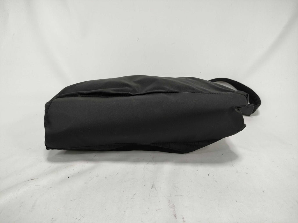 Prada Nylon One Shoulder Triangle Plate Shoulder Bag