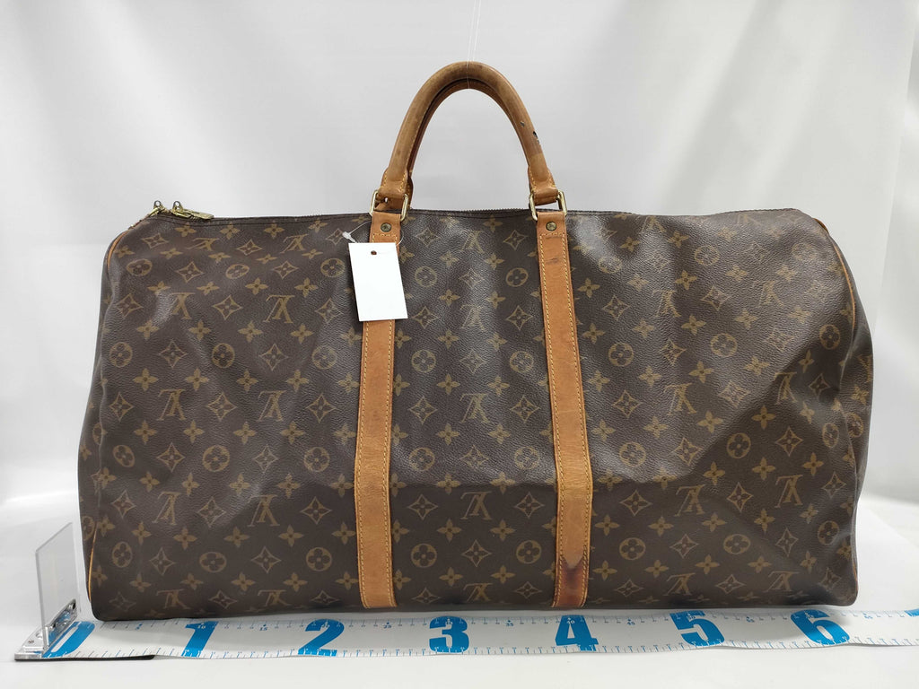 Louis Vuitton Monogram Keepall 60 Duffel Bag With Shoulder Strap (M41412)
