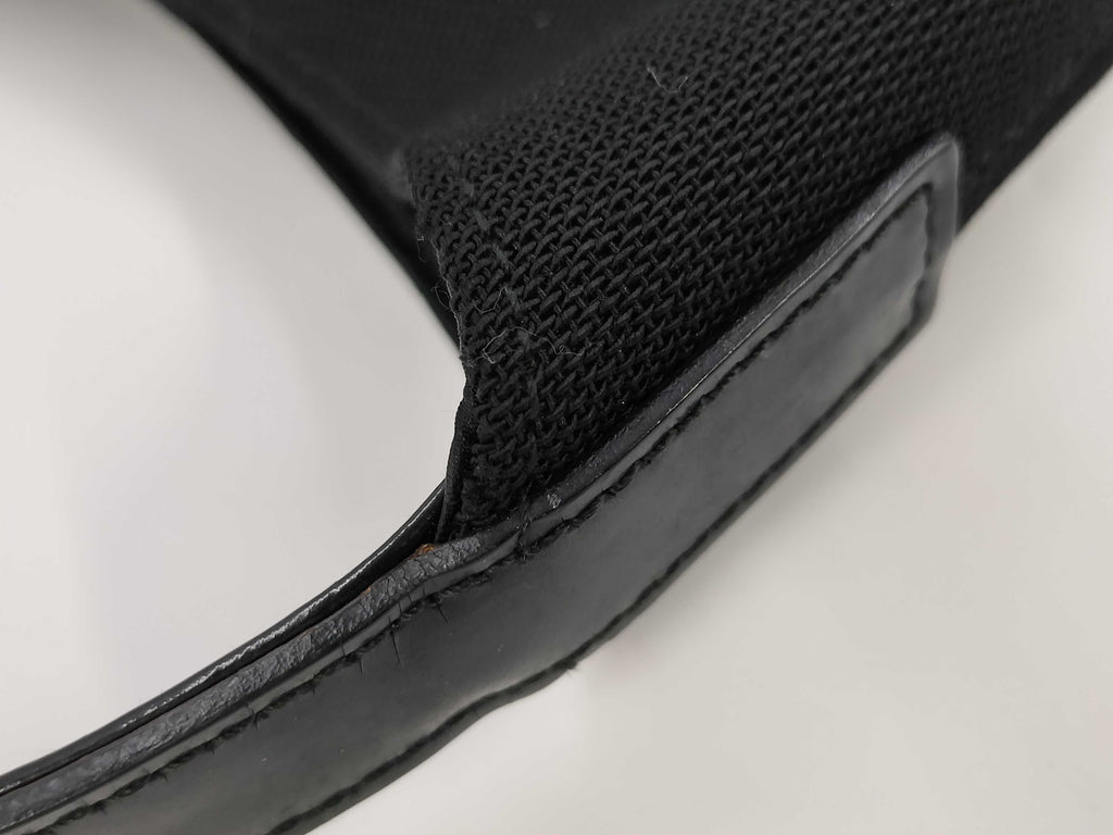 Gucci Nylon Shoulder Bag With Metal Handle
