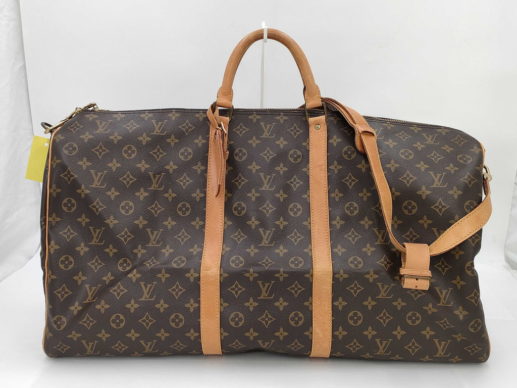 Louis Vuitton Monogram Keepall 60 Duffel Bag With Shoulder Strap