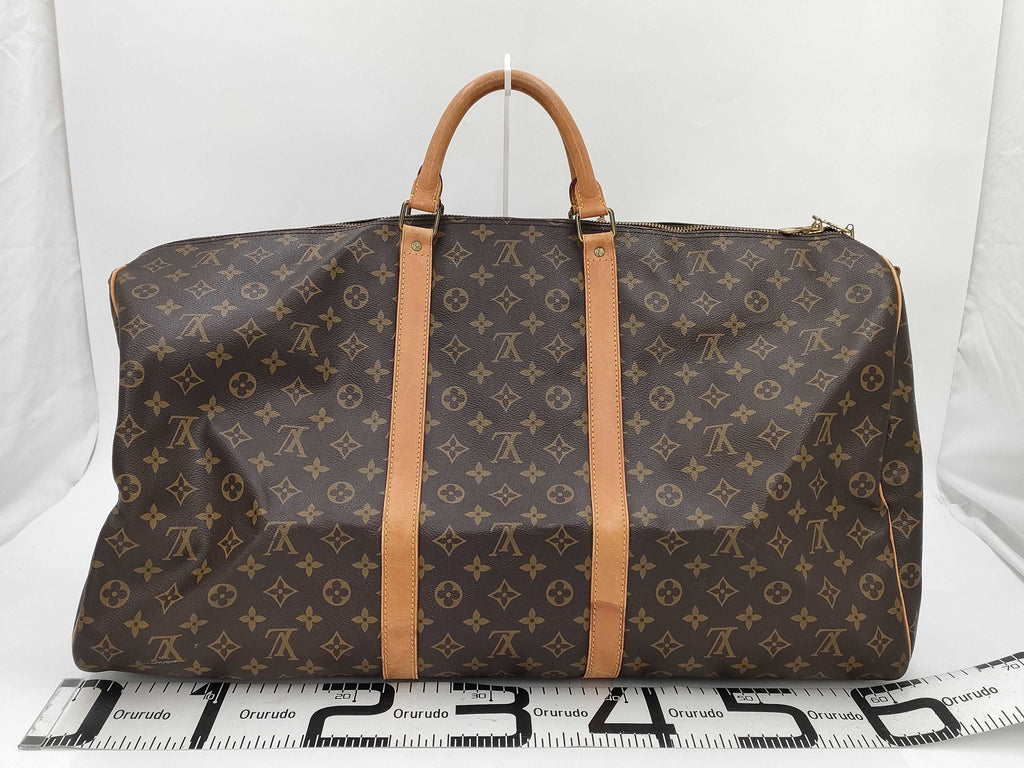 Louis Vuitton Monogram Keepall 60 Duffel Bag With Shoulder Strap