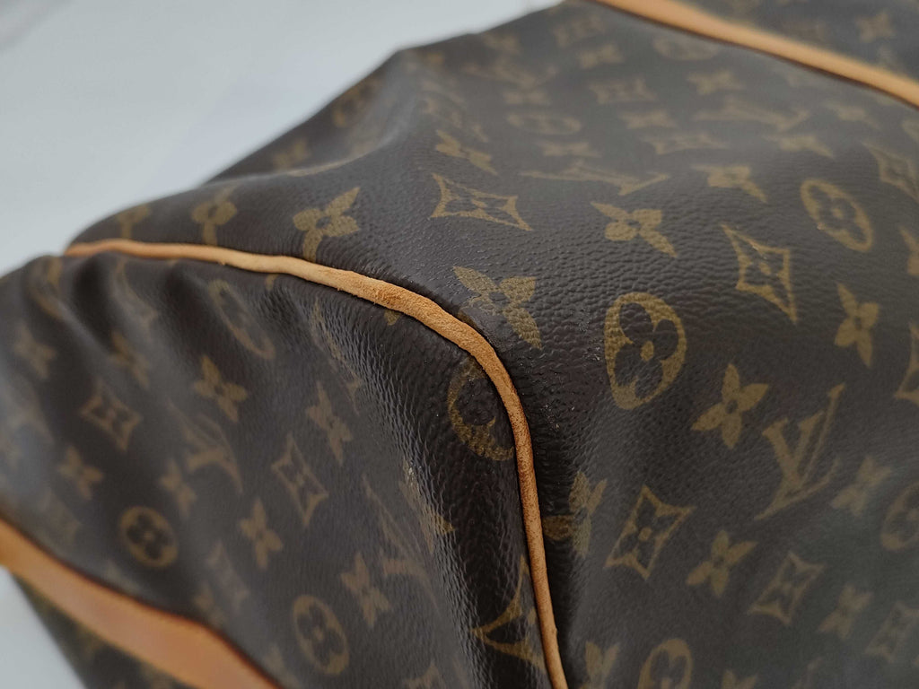 Louis Vuitton Monogram Keepall 60 Duffel Bag With Shoulder Strap