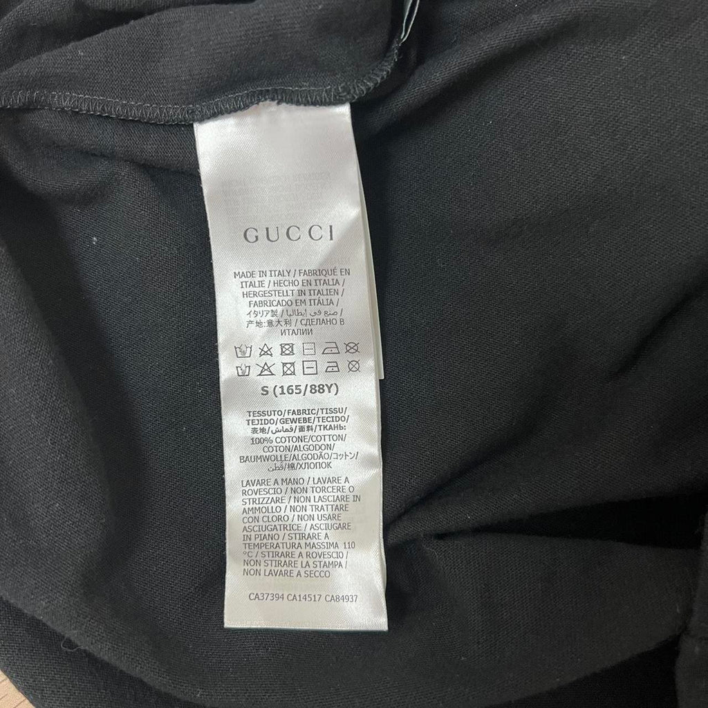 Gucci Hawaii Black Glitter T-shirt