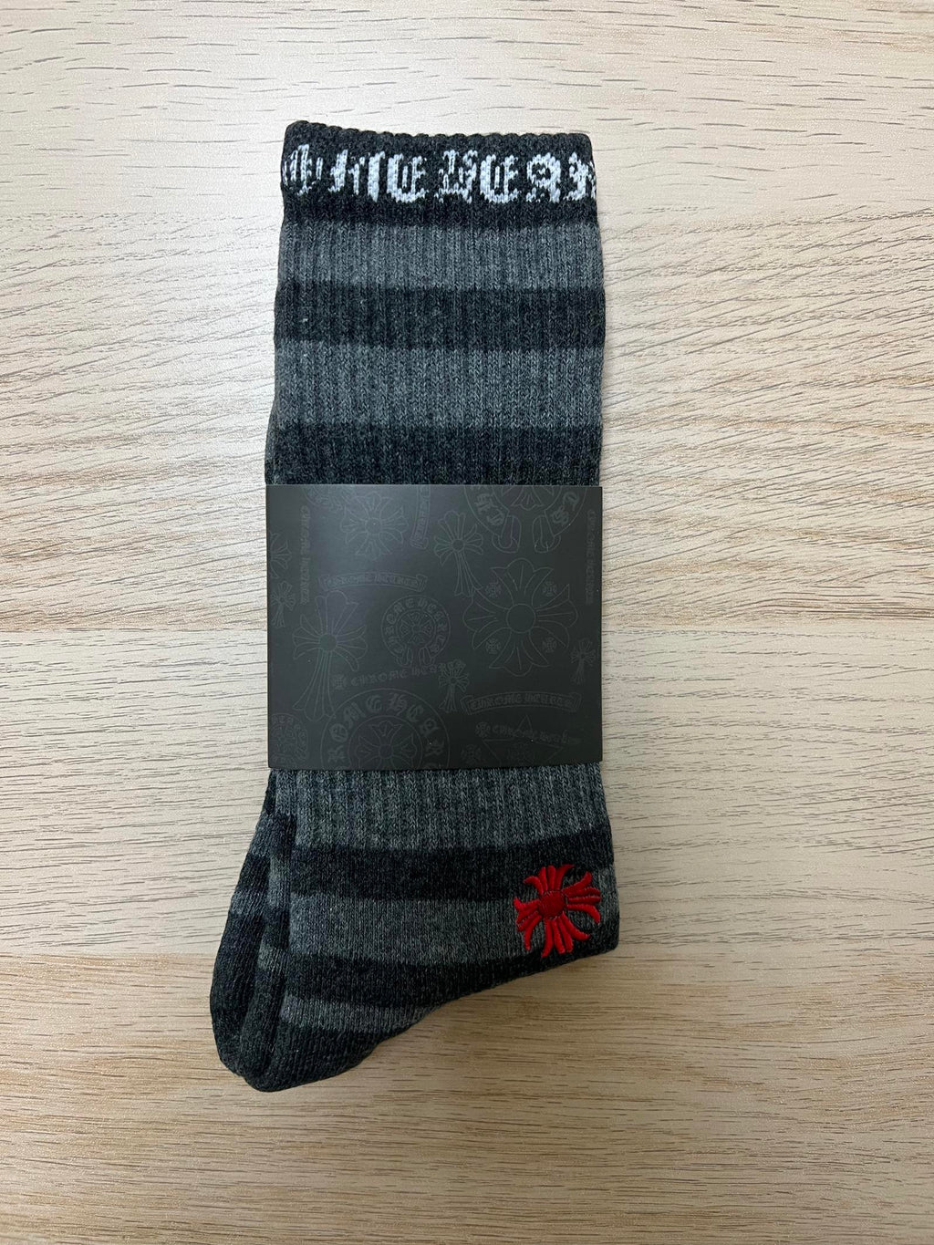 Chrome Hearts Grey Socks