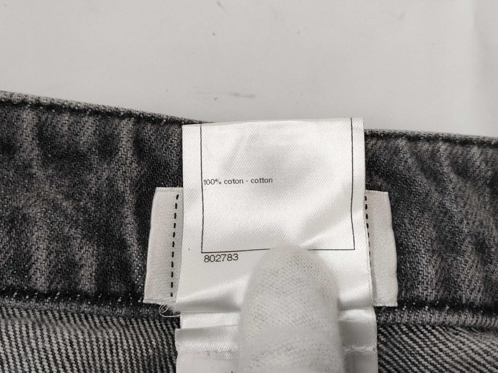 Chanel Matelasse Denim Jeans