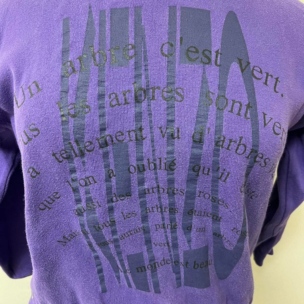 Kenzo Vintage Purple Sweatshirt