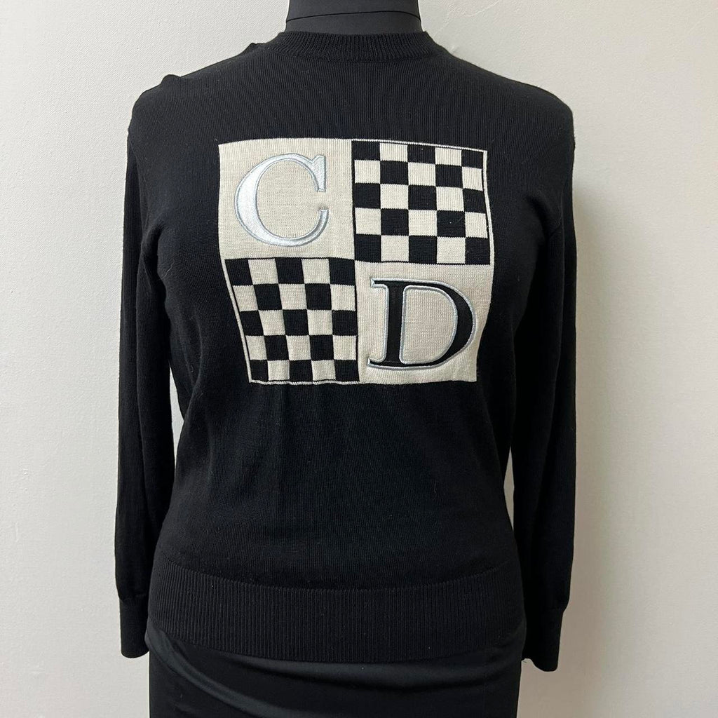 Christian Dior Checkered Sweatshirt
