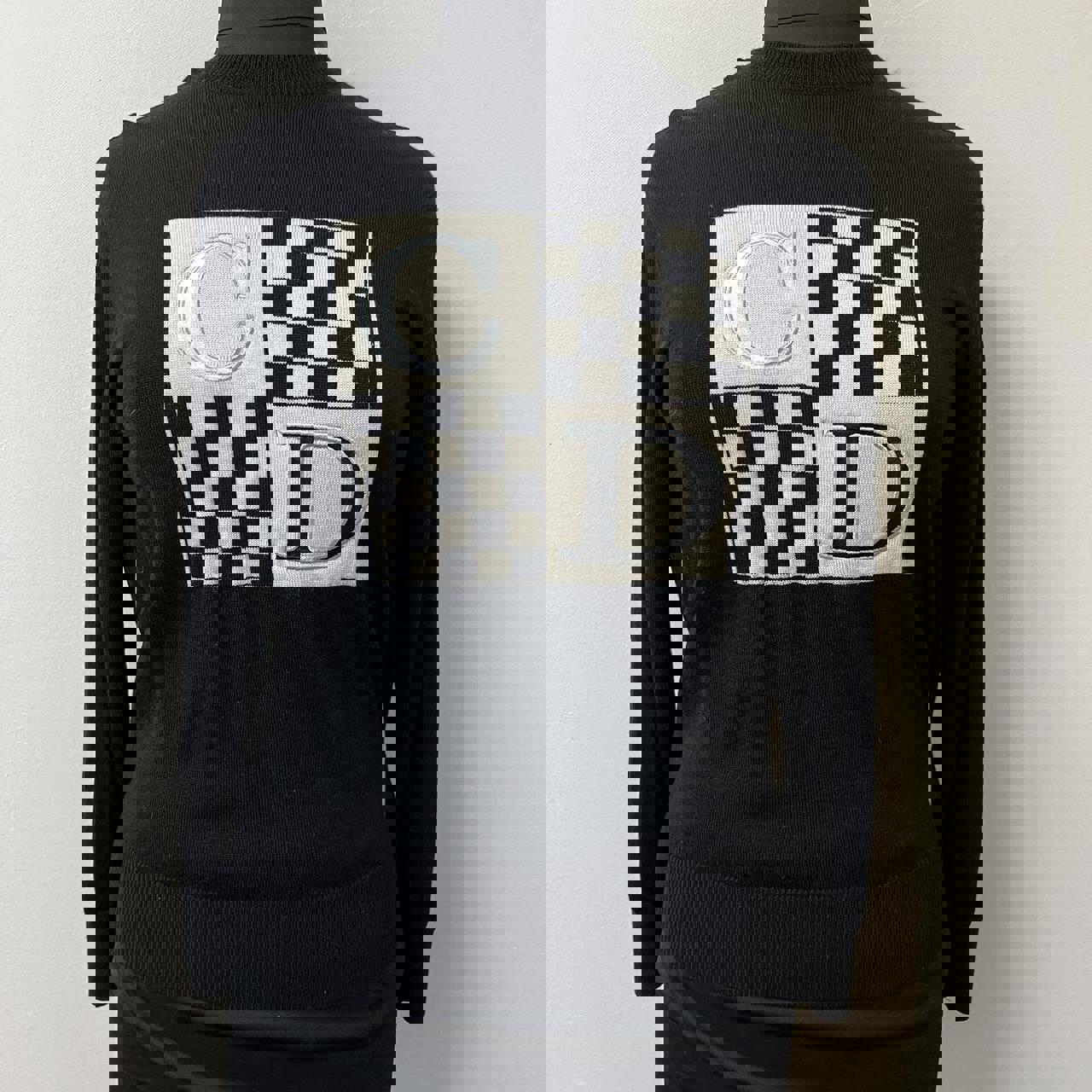 Christian Dior Checkered Sweatshirt