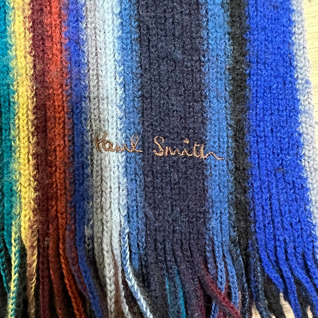 Vintage Paul Smith 100% Wool Scarf