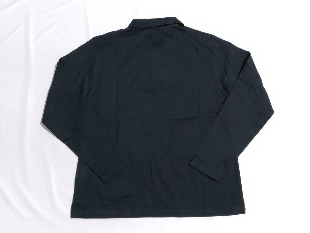 Burberry Golf Long Sleeve Black Polo