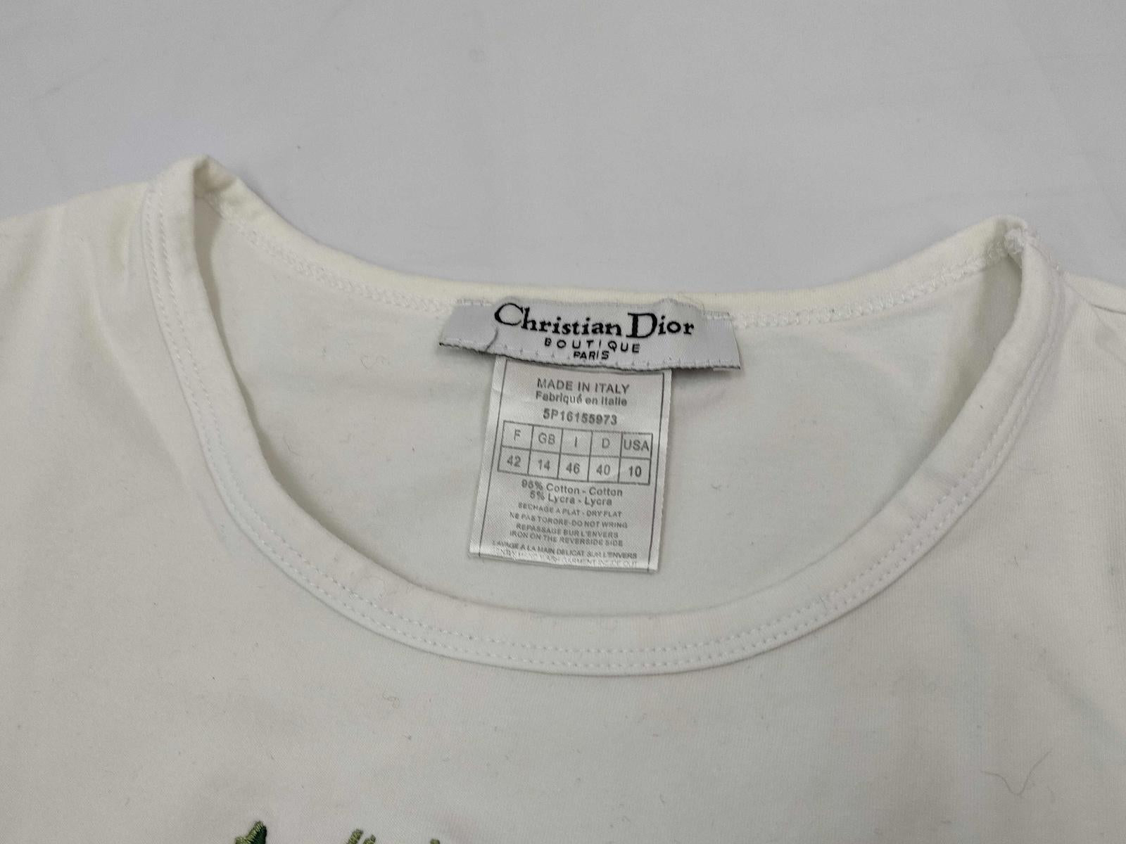 Dior Floral T-Shirt