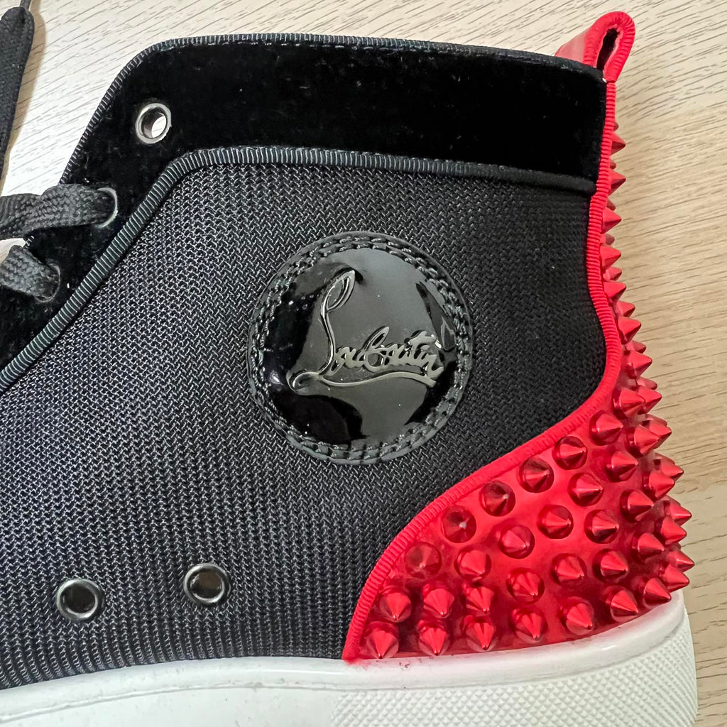 Christian Louboutin Spike High-Top Sneakers