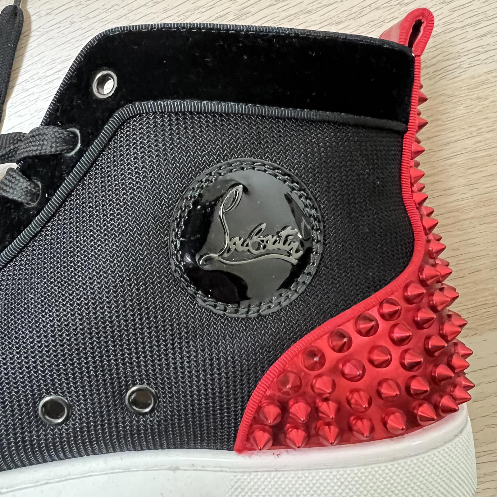 Christian Louboutin Spike High-Top Sneakers