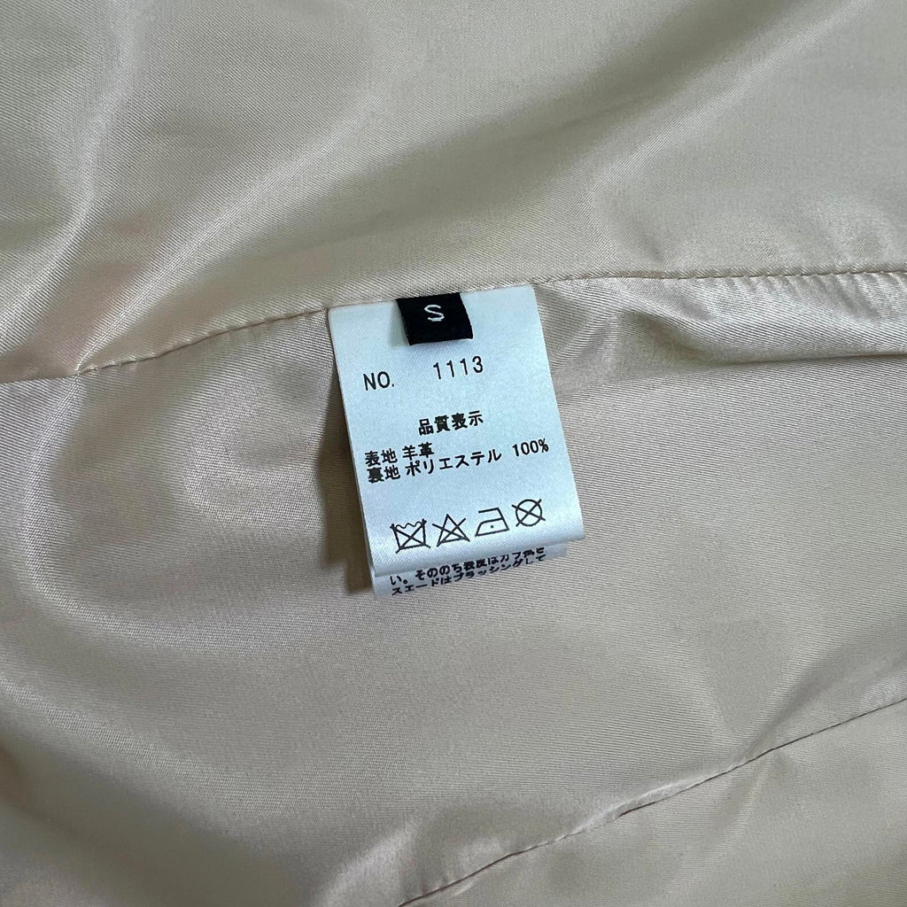 Jean-Louis Scherrer Pink Lamb Leather Jacket