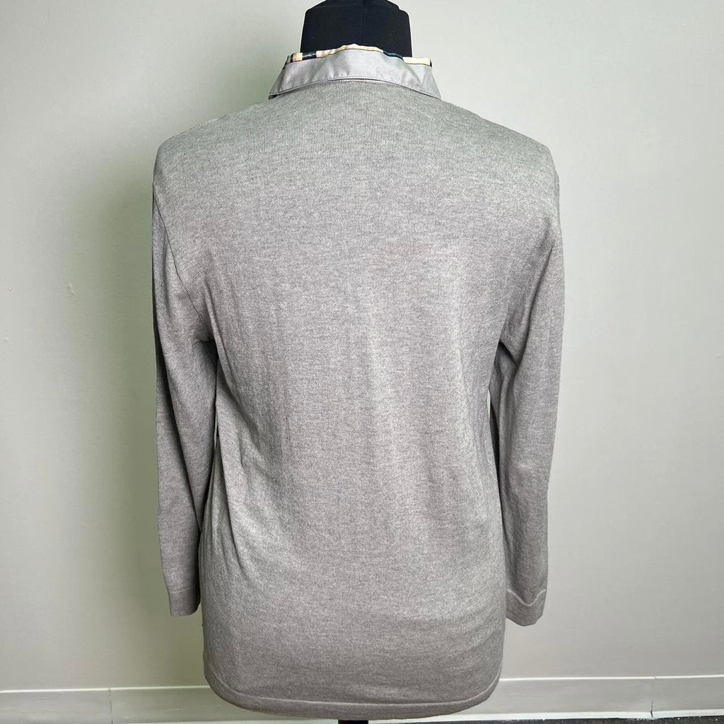 Hermes Silk Long Sleeve Shirt
