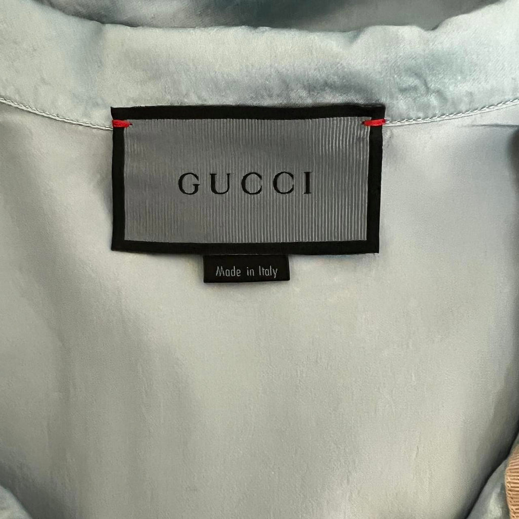 Gucci Silk Button Up
