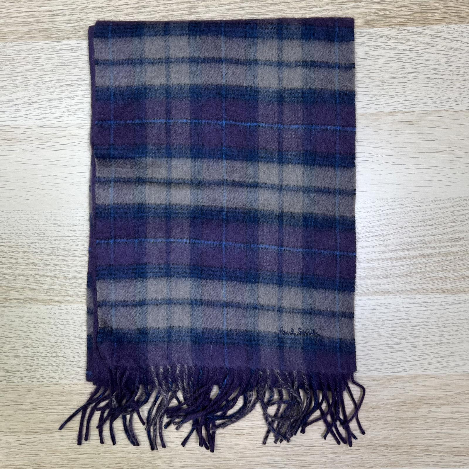 Vintage Paul Smith 100% Cashmere Scarf