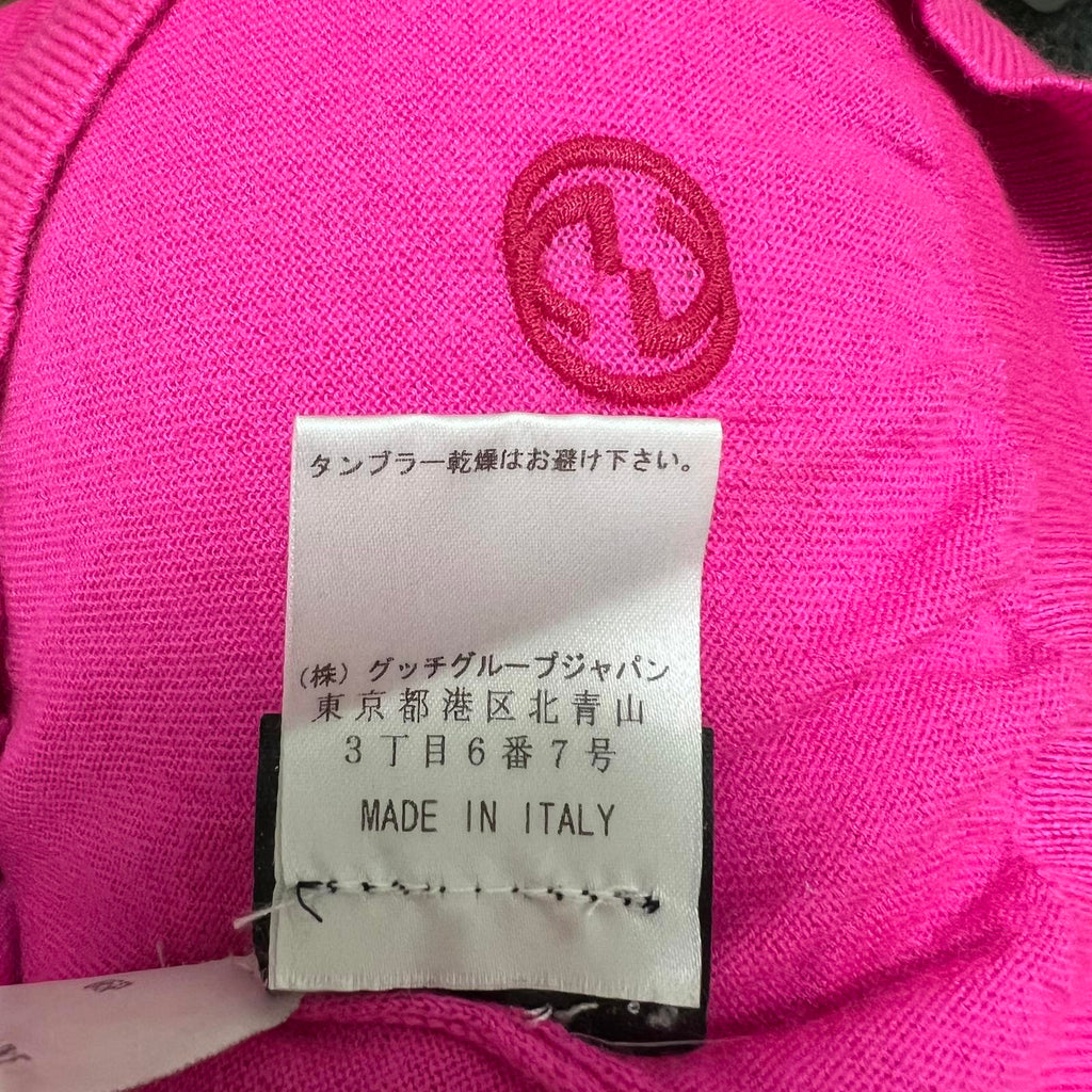 Gucci Pink Long Sleeve Top