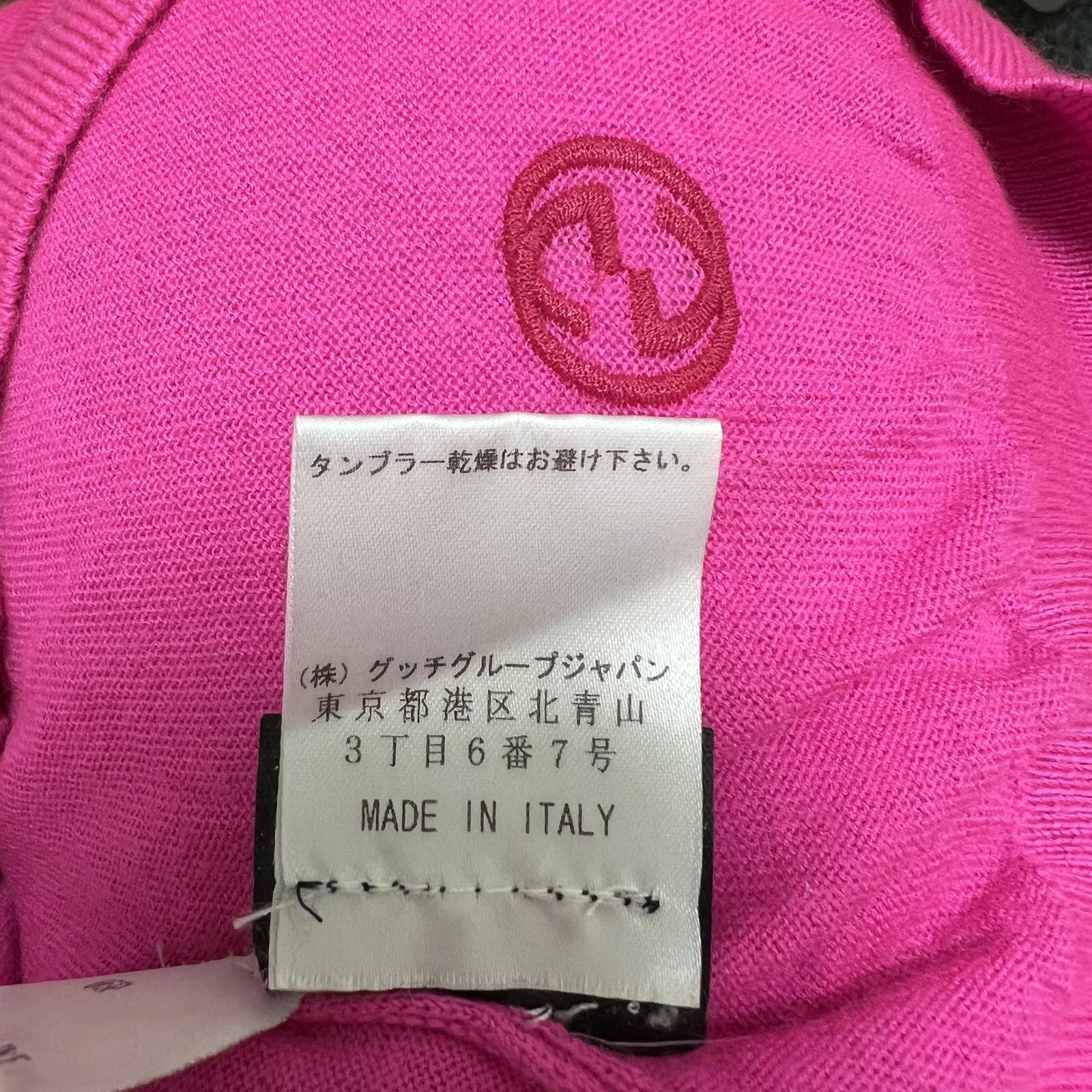 Gucci Pink Long Sleeve Top