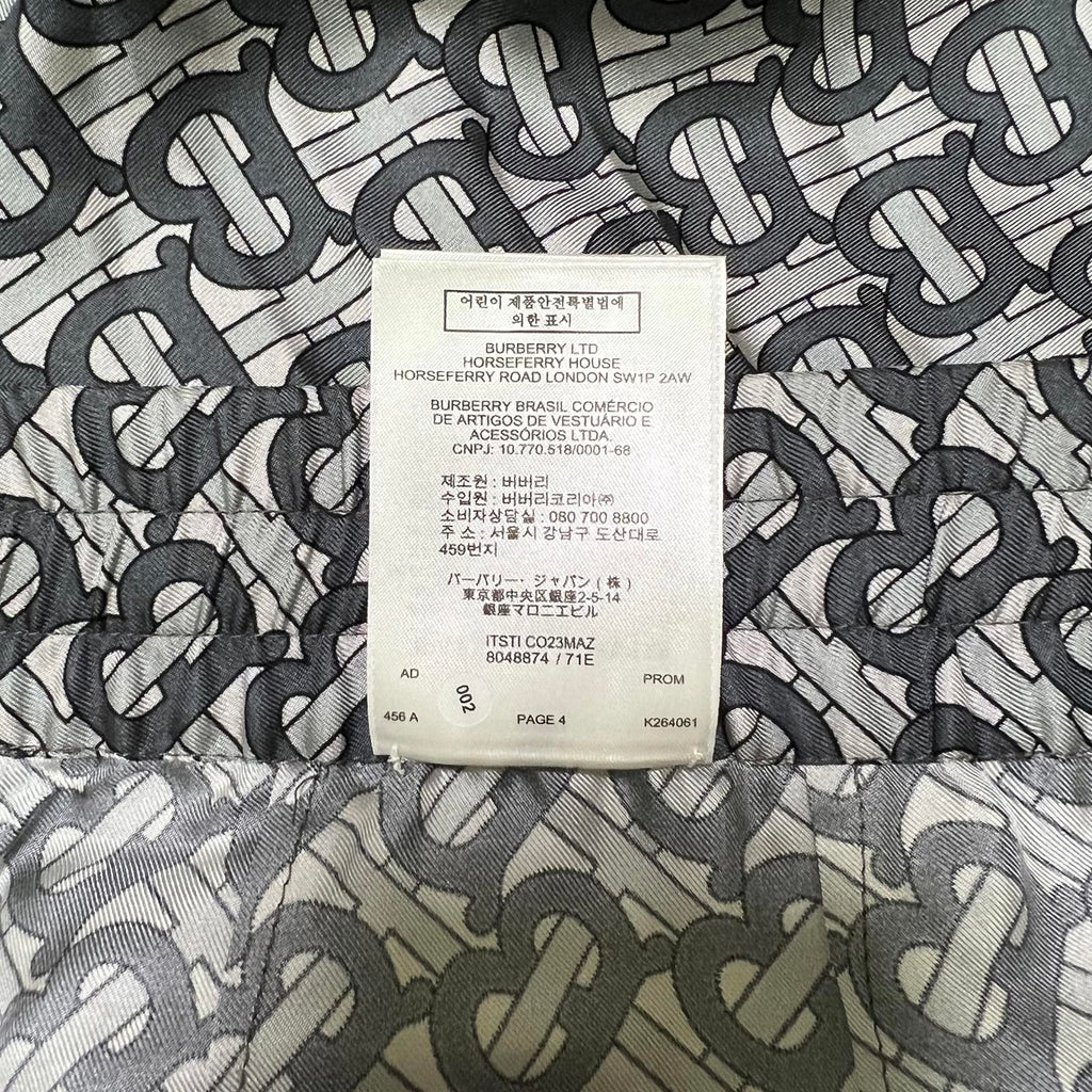Burberry Monogram Silk Shorts