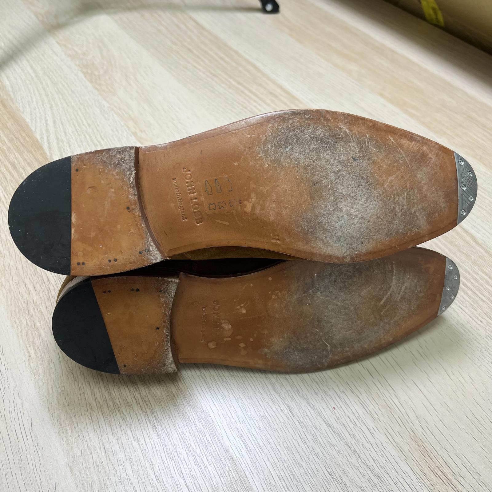 John Lobb Suede Oxford Shoes