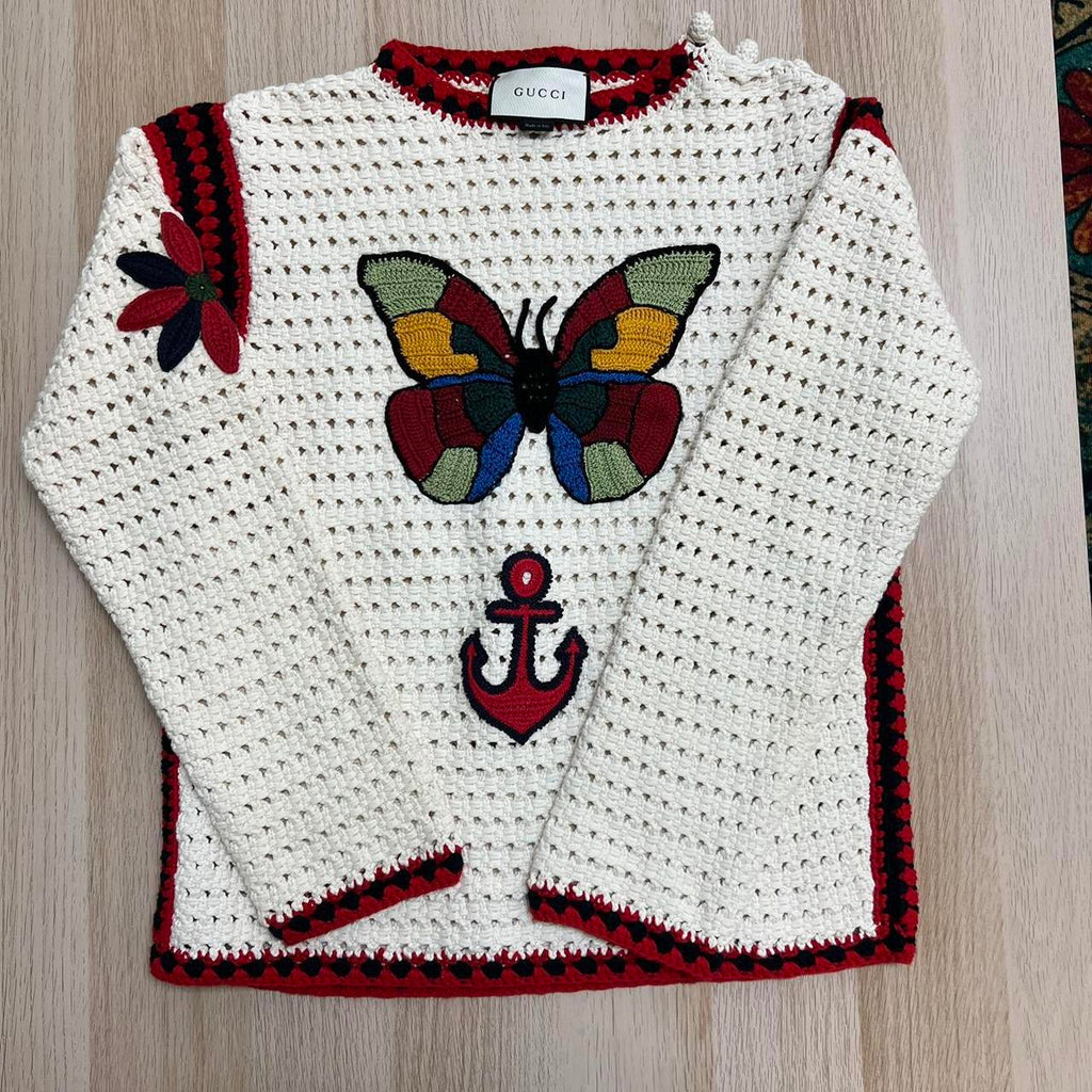 Gucci Hand Knit Sweater and Shorts
