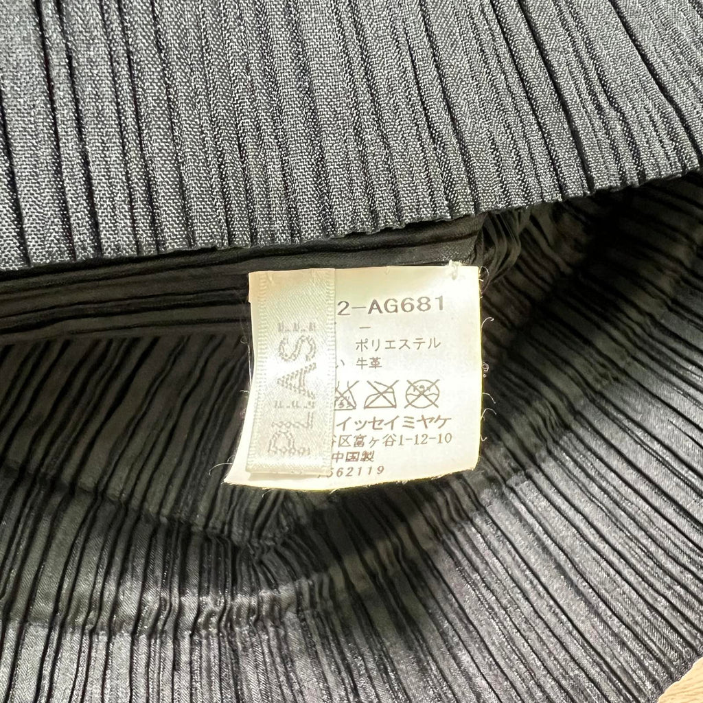 Pleats Please Issey Miyake Beethoven Drawstring Bag
