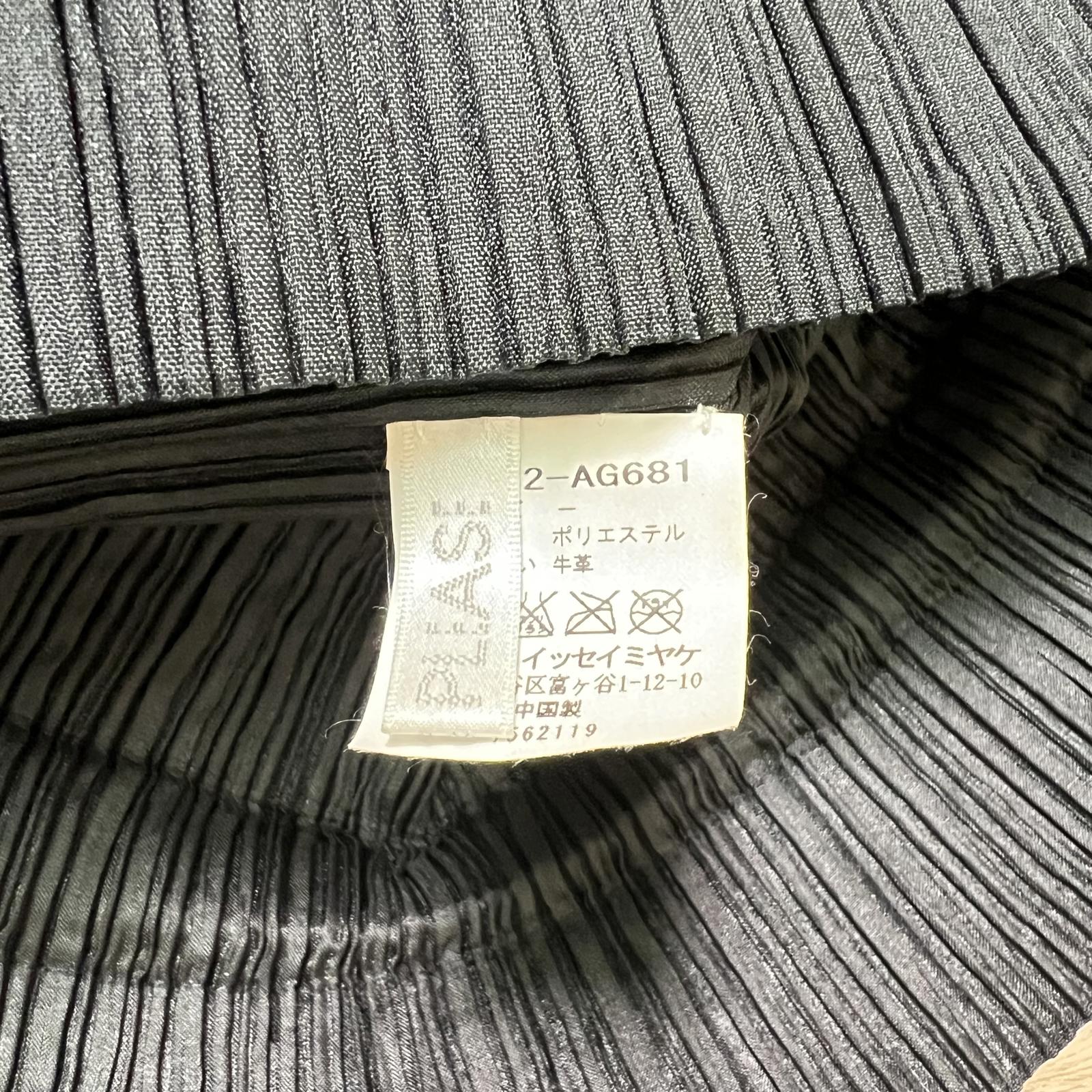 Pleats Please Issey Miyake Beethoven Drawstring Bag