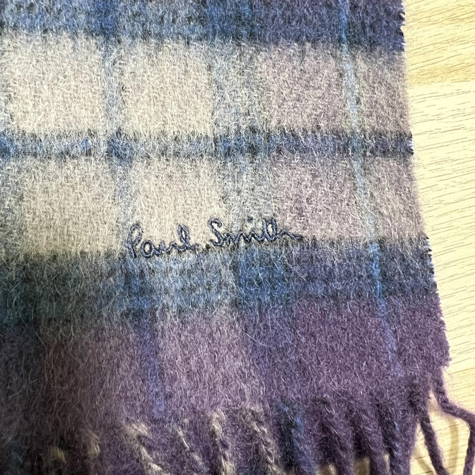 Vintage Paul Smith 100% Cashmere Scarf