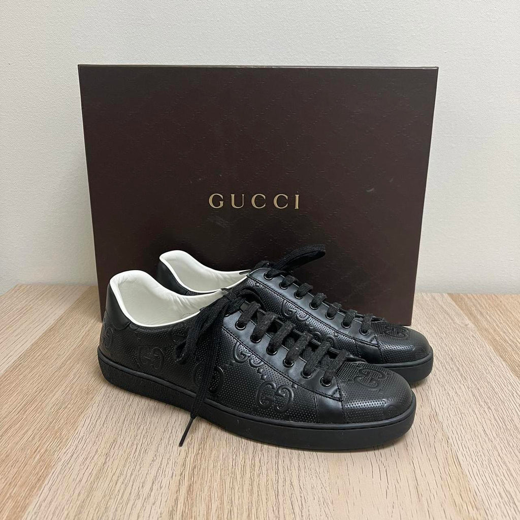 Gucci Men's Black Trainer