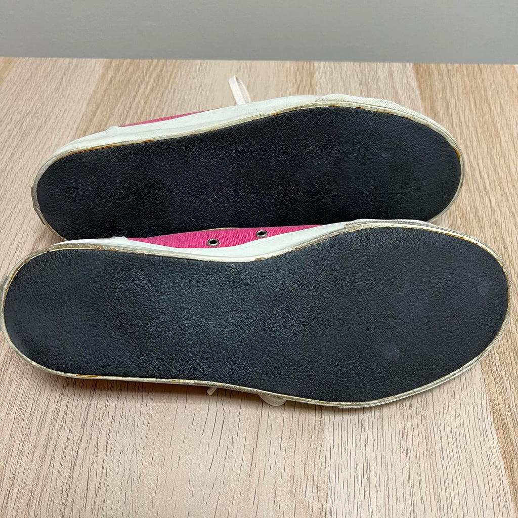 Christian Dior Vintage Pink Canvas Low Top Sneakers