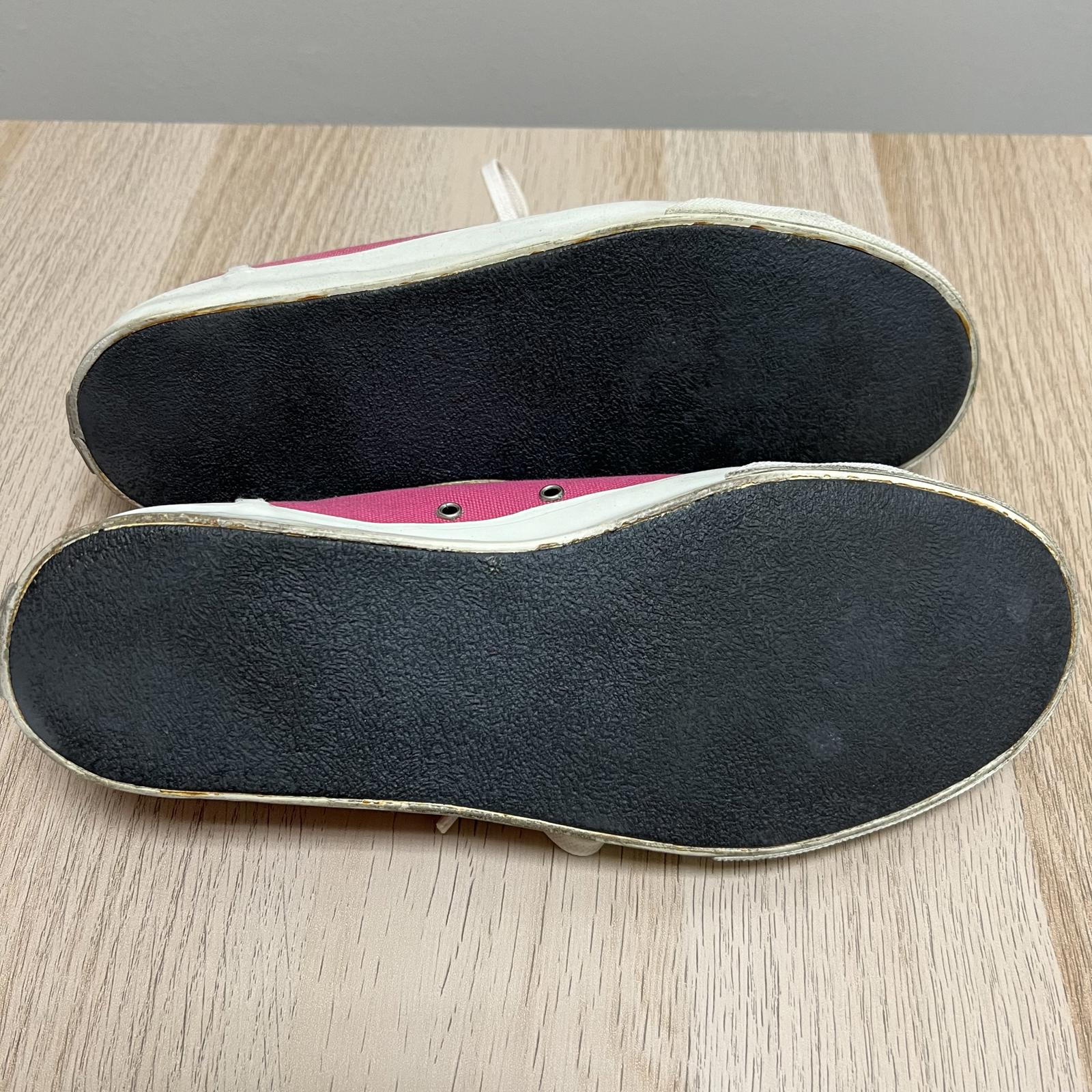 Christian Dior Vintage Pink Canvas Low Top Sneakers