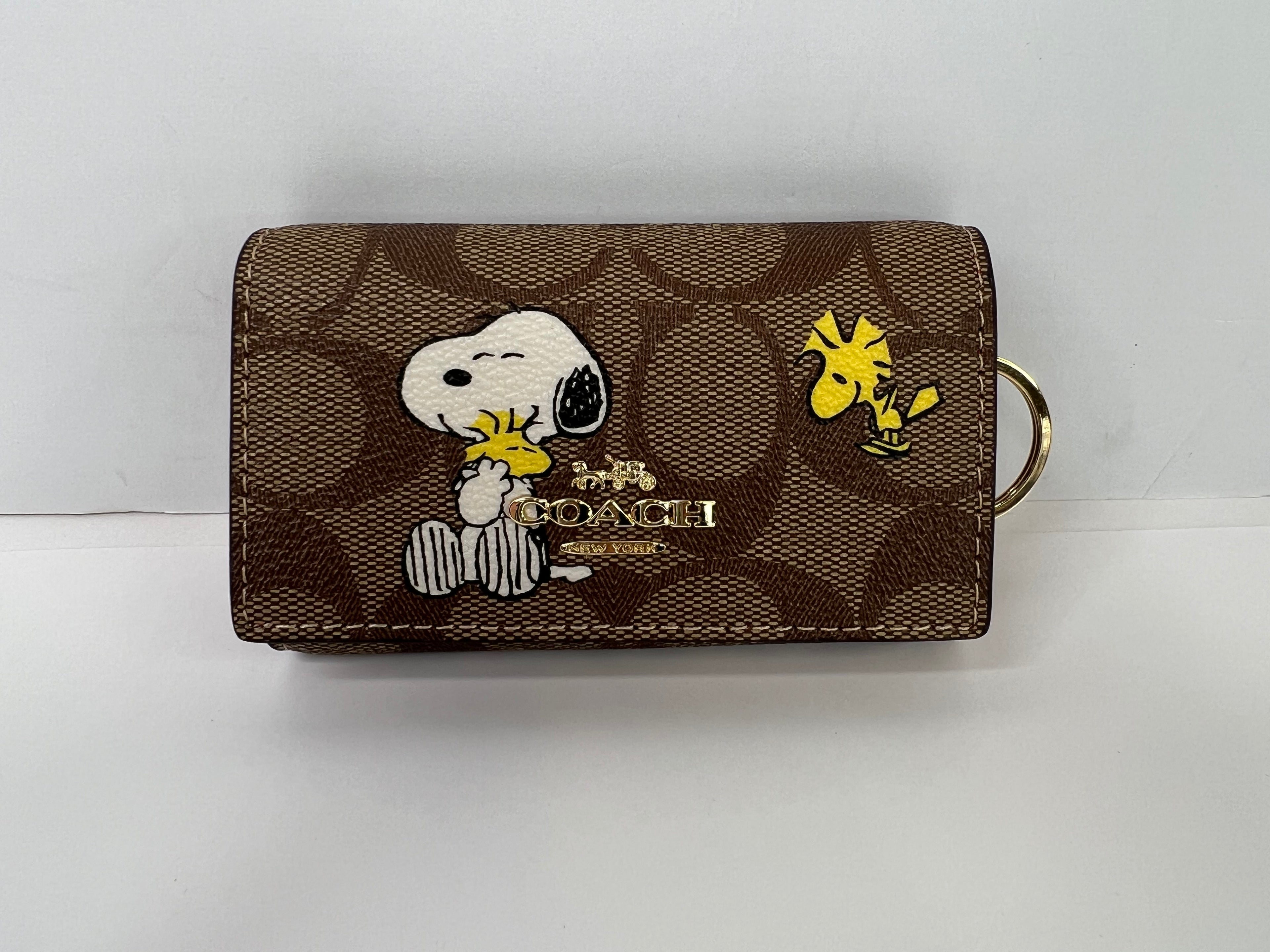 Coach x Peanuts Signature 5-Ring Key Holder
