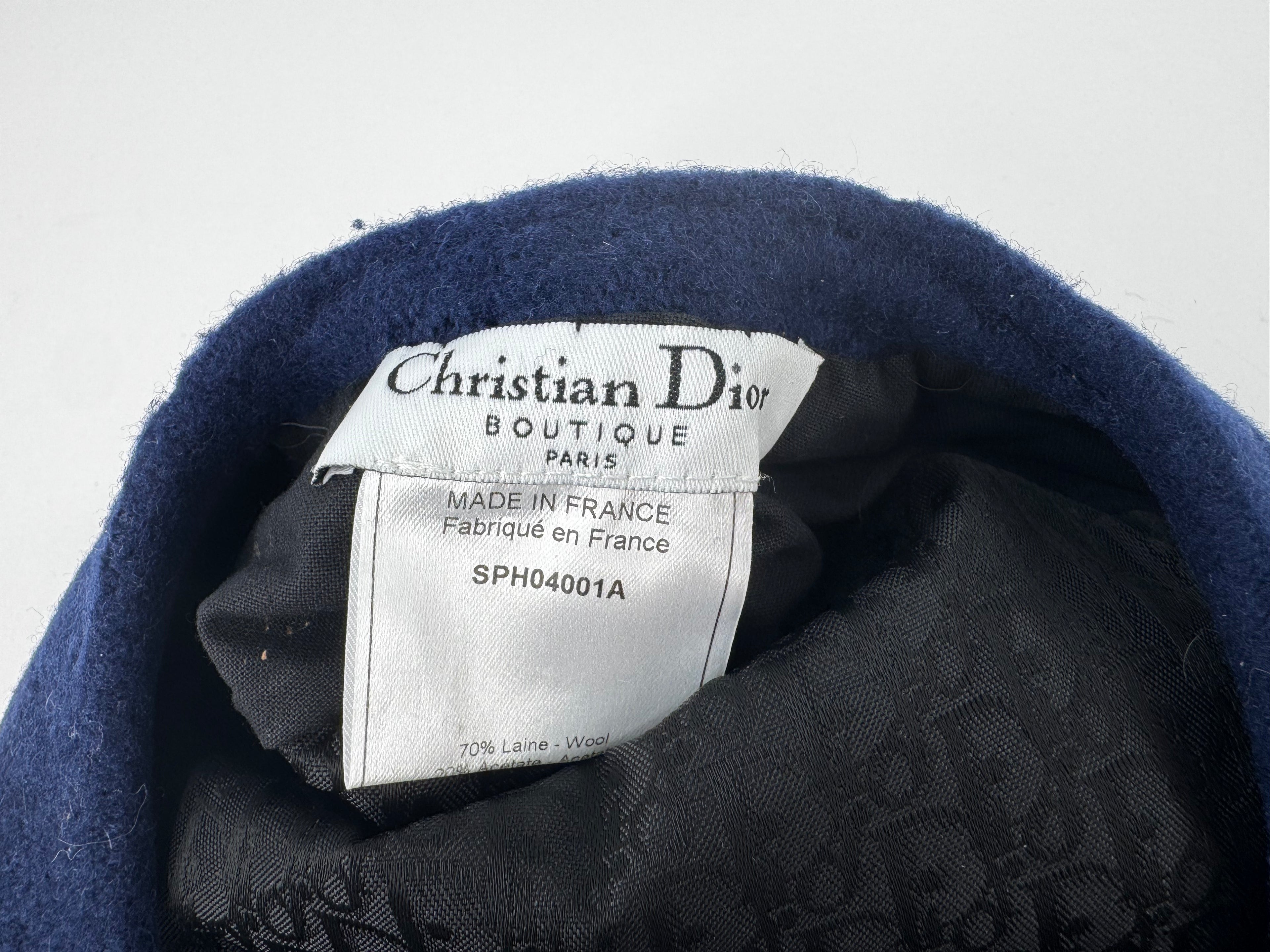 Christian Dior Wool Beret
