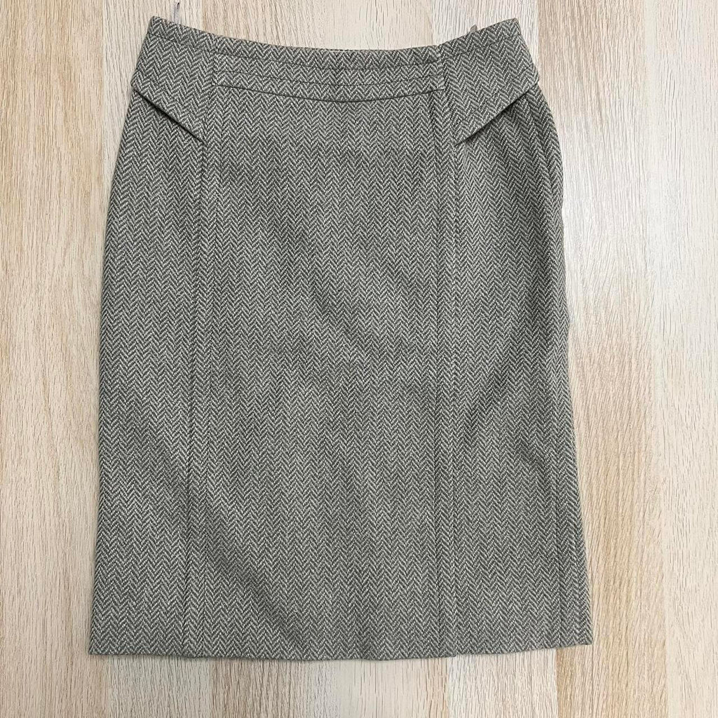 Louis Vuitton Women's Grey Skirt
