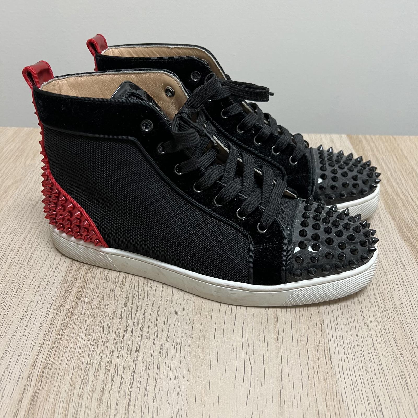 Christian Louboutin Spike High-Top Sneakers