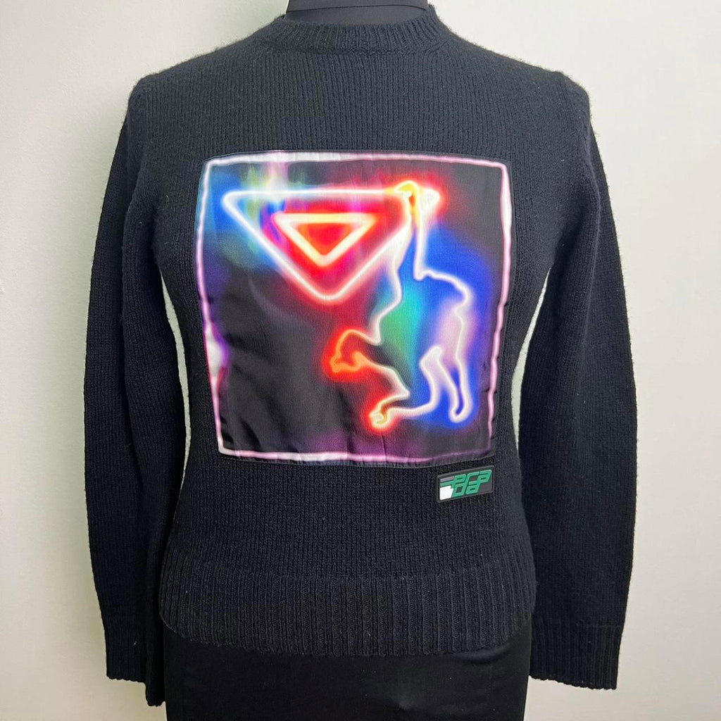 Prada Neon Monkey Sweater