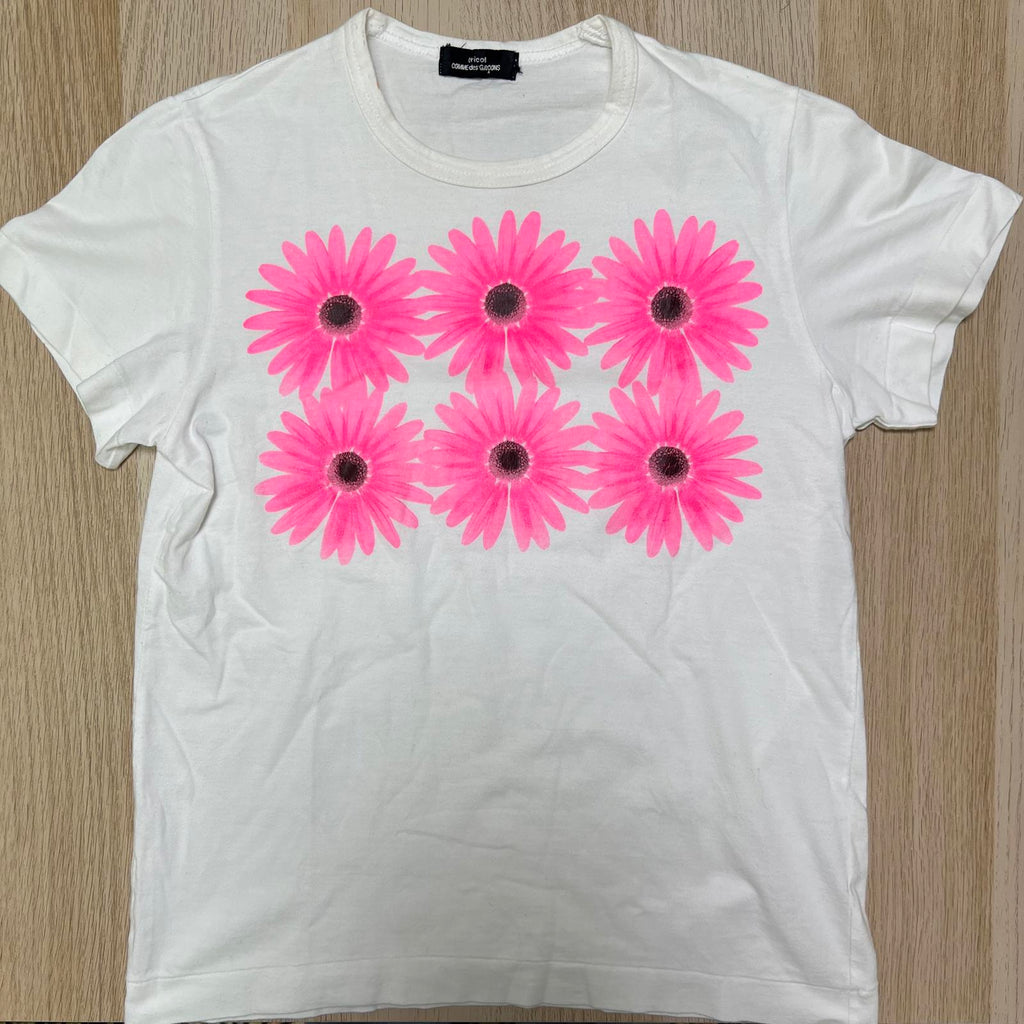 tricot COMME des GARCONS Vintage Flower T-shirt