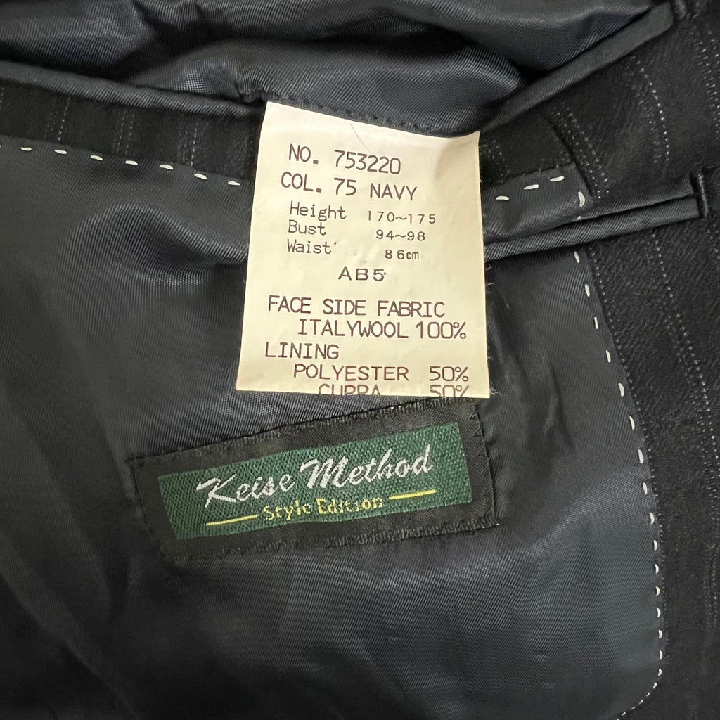 Loro Piana Navy Tailored Blazer