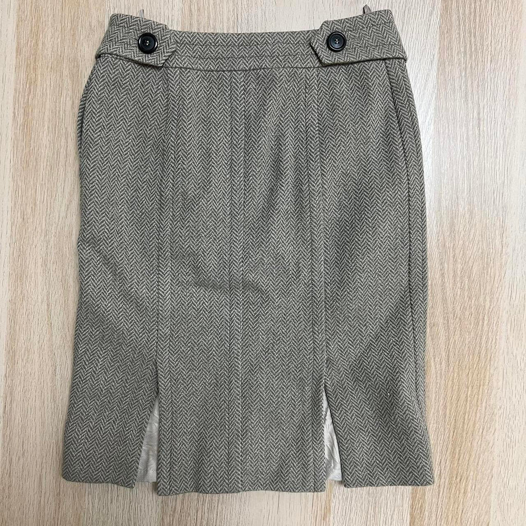 Louis Vuitton Women's Grey Skirt